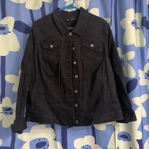 BLACK DENIM JACKET